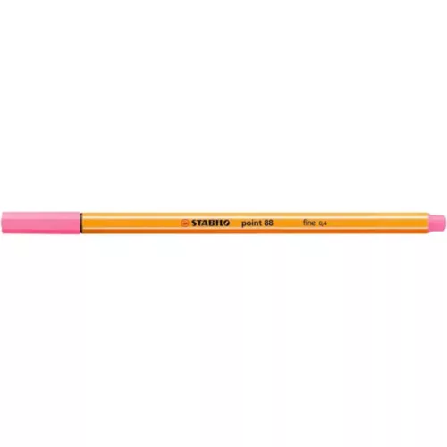 Tűfilc Stabilo Point 88 0,4mm halványpink