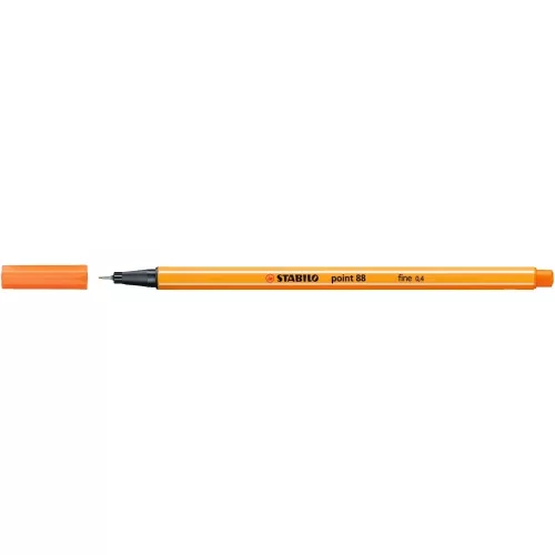 Tűfilc Stabilo Point 88 0,4mm cinóber