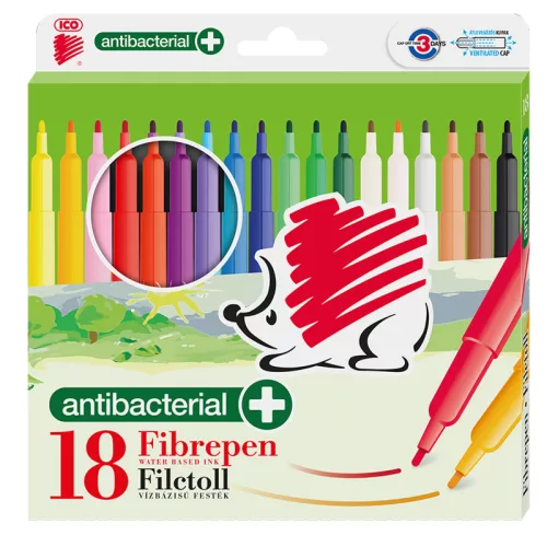 Rostirón ICO 300 antibakteriális, 18 db-os készlet