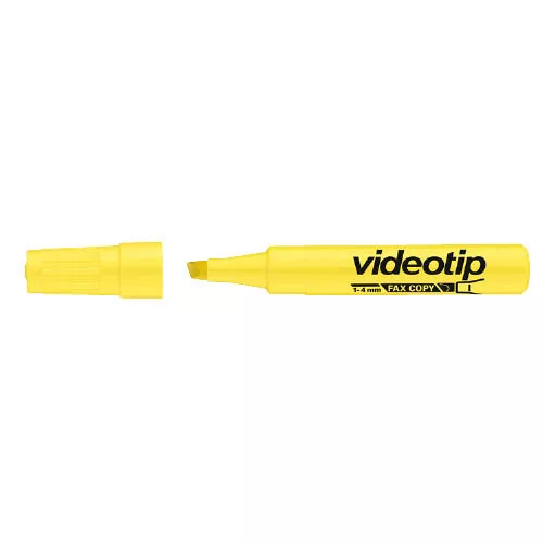Szövegkiemelő Videotip sárga