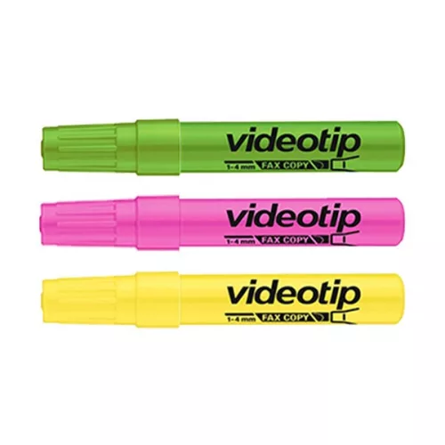 Szövegkiemelő ICO Videotip, 3 db-os készlet