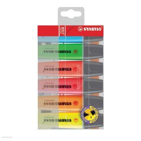 Szövegkiemelő klt. 6 db-os Stabilo Boss