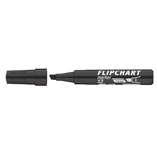 Rostirón ICO Artip 12 /Flipchart marker/ fekete
