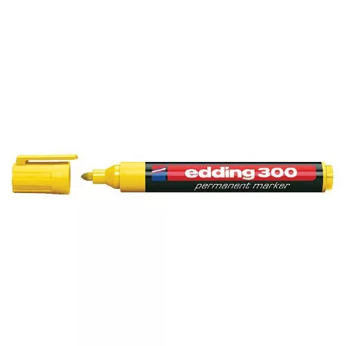 Marker permanent EDDING 300 sárga