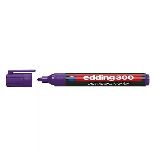 Marker permanent EDDING 300 lila