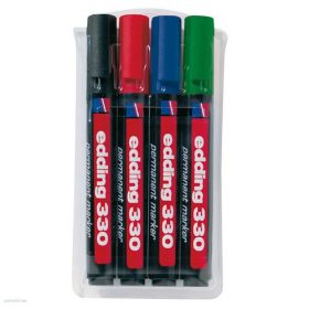 Marker klt. 4 db-os permanent Edding 330/4S
