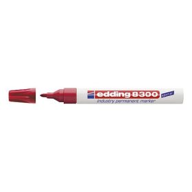 Marker permanent EDDING 8300 ipari piros