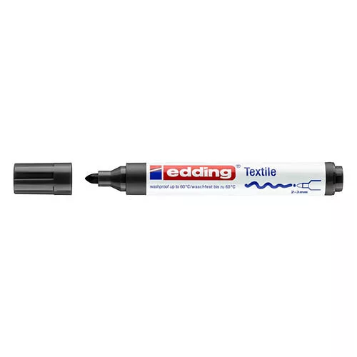 Textilmarker Edding 4500 fekete