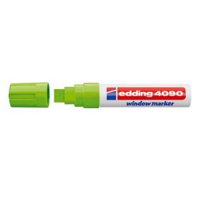 Üvegreíró marker Edding 4090 vastag neonsárga