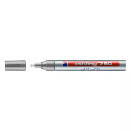 Lakkmarker Edding 750 ezüst