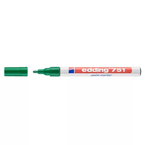 Lakkmarker Edding 751 zöld
