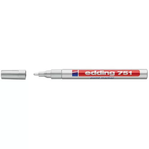 Lakkmarker Edding 751 ezüst