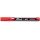 Marker permanent Stabilo 651, gömbhegyű, piros