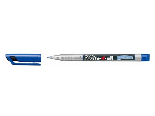 Marker permanent Stabilo Write-4-all F, 156/41, kék