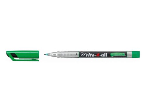 Marker permanent Stabilo Write-4-all S, 166/36, zöld