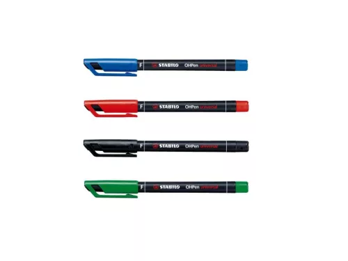 OHP marker Stabilo F, 842/40, piros