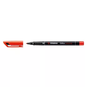 OHP marker Stabilo M, 843/41, piros