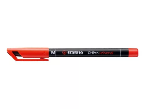 OHP marker Stabilo M, 843/41, piros