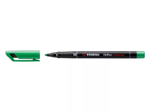 OHP marker Stabilo M, 843/36, zöld