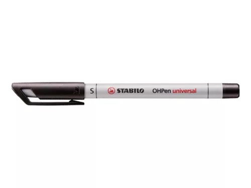 OHP marker Stabilo S, 851/46, vízbázisú, fekete