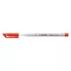 OHP marker Stabilo S, 851/40, vízbázisú, piros