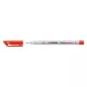 OHP marker Stabilo F, 852/40, vízbázisú, piros
