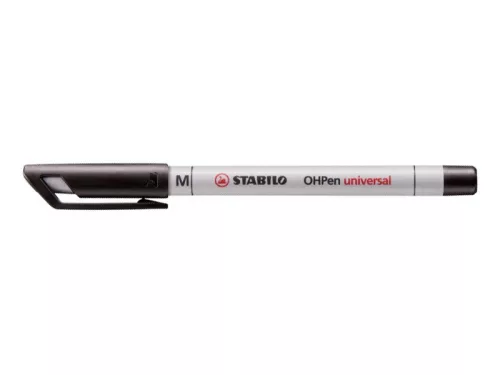 OHP marker Stabilo M, 853/46, vízbázisú, fekete
