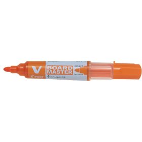   Táblamarker, Pilot V Board Master BeGreen WBMA-VBM-M, kerek, narancs