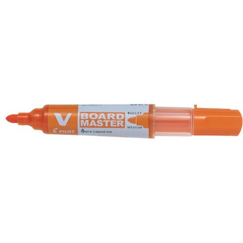 Táblamarker, Pilot V Board Master BeGreen WBMA-VBM-M, kerek, narancs