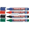 Táblamarker klt. 4 db-os Edding 360/4