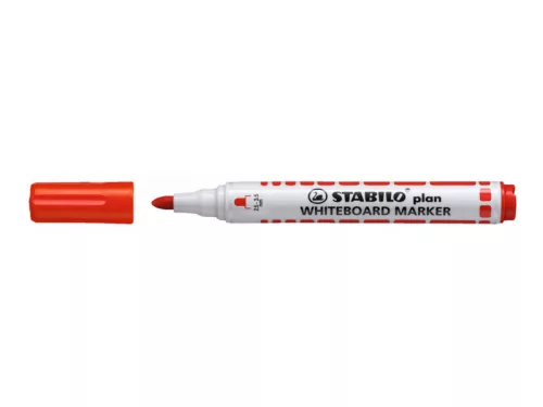 Táblamarker és törlő készlet, Stabilo 6414PM, 4 színű