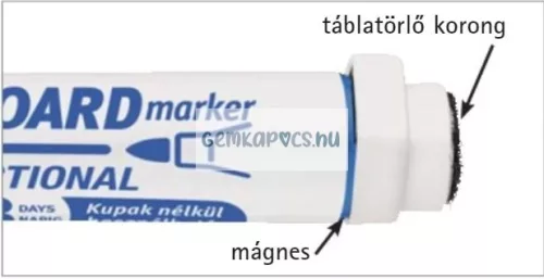 Táblamarker klt. 4 db-os ICO Markeraser multifunkciós