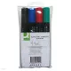 Flipchart marker klt. 4 db-os kerek végű Q-Connect KF01551