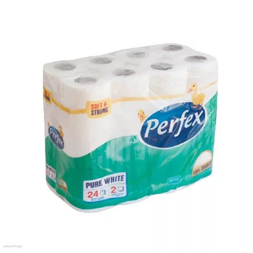 Egészségügyi papír Boni Perfex 24 tekercs 2 rétegű