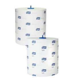   Kéztörlő Tork Matic® Premium Soft, tekercses, 2 rétegű, 21 cm, fehér