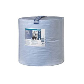   Törlőpapír Tork nagyteljesítményű, tekercses 2 rétegű 340m kék