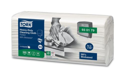 Tisztítókendő Tork, nagy teljesítményű, 99%-ban bioalapú, 105 lap