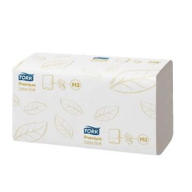  Kéztörlő Tork Extra Soft Singlefold Prémium Z H3 2r 200 lap extra fehér