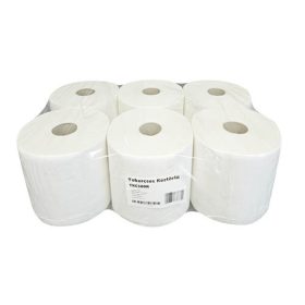   Kéztörlő 2 rétegű, fehér, átm.19 cm, 100% cell., 100 m, 500 lap