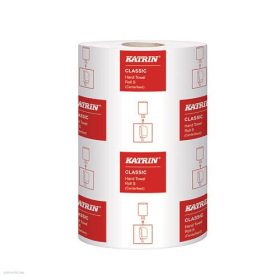   Kéztörlő Katrin Classic S2, tekercses, 2 rétegű, 14 cm, fehér