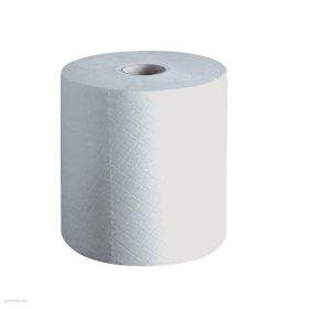   Kéztörlő tekercses 2rétegű fehér 19 cm átm. 100% cell. SMILEY Advanced Midi