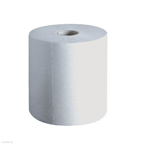 Kéztörlő tekercses 2rétegű fehér 19 cm átm. 100% cell. SMILEY Advanced Midi