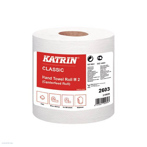 Kéztörlő tekercses SMILE RECY BASIC MINI O/ 19 cm