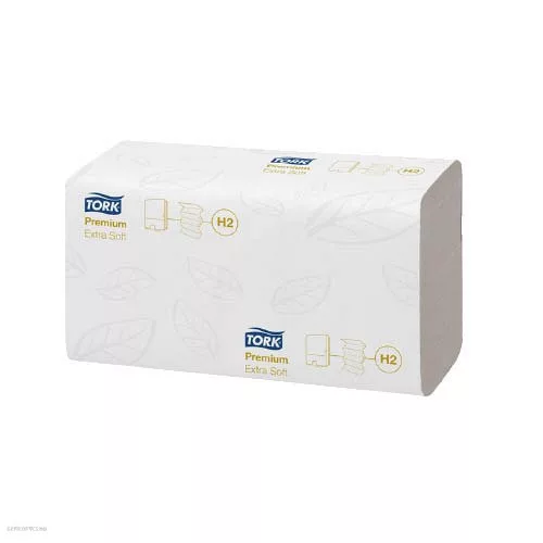 Kéztörlő Tork Xpress® Extra Soft Multifold Prémium H2 100 lap 100297