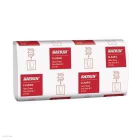   Kéztörlő "Z" hajtogatott 160lap 2rétegű 20,6x25,5 recycled fehér Classic Interfold One Stop M2