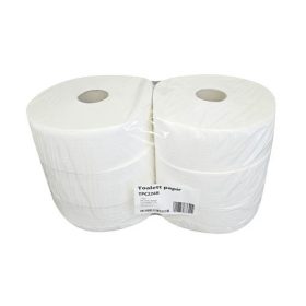   Toalettpapír, hófehér 2 rétegű, 100% cellulóz, 26 cm, 210 m, 1050 lap