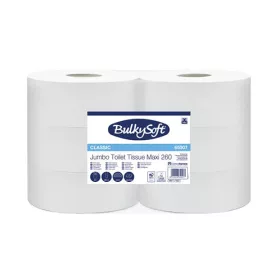   Toalettpapír Bulkysoft Classic Maxi, 26 cm, 2 rétegű, hófehér