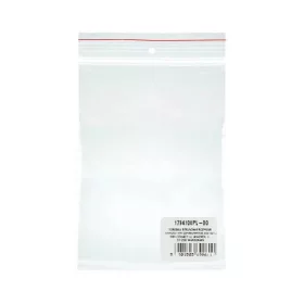   Tasak simítózáras DONAU PVC 40 mikron 80x120 mm, 100 db/csomag