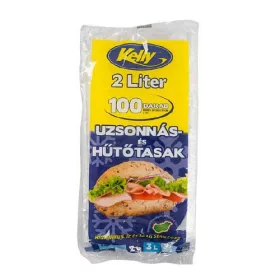   Tasak uzsonnás és hűtő tömbösített Kelly 20 x 30cm 2L 100 db