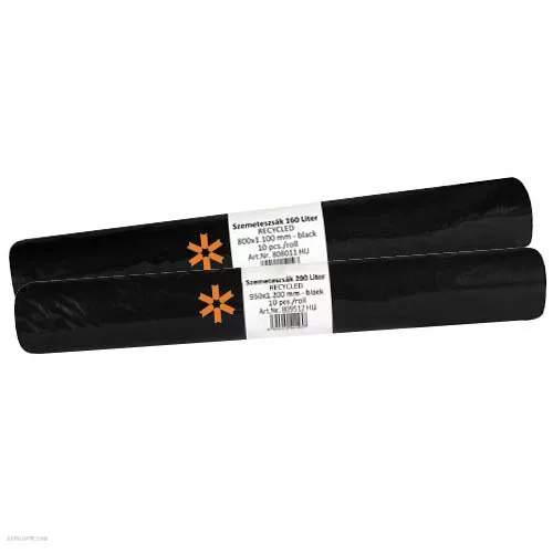 Kukazsák extra, átlátszó TUTI 135l-es 70 x 110 cm 10db